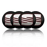 YIFANFENGSHUN 4 Stück Nabendeckel Radnabendeckel für Seat FR Cupra Leon 2 mk2 5f Ibiza Altea Alhambra Exeo 56mm, Felgendeckel Felgenkappen Nabenkappen Wheel Caps Radnabenabdeckung Radnabenkappen