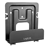LogiLink BP0049 - Universelle Halterung für Media Player, Festplatten, Kabel, Satboxen schwarz, Zubehör