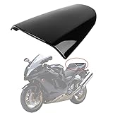 Motorrad Passagier Hinten Beifahrer Sitz Motor Verkleidung Hard Cover für Kawasaki Ninja ZX12R 2000-2008 (Schwarz)
