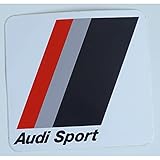 Audi A16-2019 Aufkleber groß 10x10cm Sport Logo Sticker Schriftzug