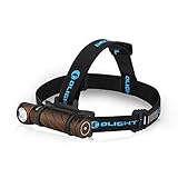 OLIGHT Perun 2 Stirnlampe 2500 Lumen, 166 Meter Leuchtweite, USB Wiederaufladbare Led Taschenlampe 5 Modi Kopflampe mit Timer Funktion, angepasster Akku fürs Laufen, Angeln, Campen Desert Tan
