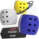 Fioxo® - Jawline Trainer, Kiefer Trainer, Jaw Trainer - 3 Trainingsstufen + Trainingsplan