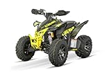 NITRO MOTORS 250cc Maxi Quad Celavi RS10 4-Gang Manuell Platin Alu-Felge, Farbe:Gelb