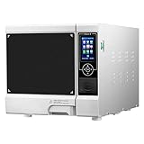 Giroflee Dampf-Autoklav-Dampfsterilisator, vollautomatische Vakuum-Trocknungszeit, einstellbarer LED-Farbbildschirm, Klasse B, Autoklav-Sterilisator mit integriertem Drucker (17 l)