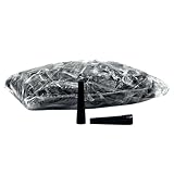 SMOKE 2U 100 Stück Shisha Einweg Mundstücke, Shisha Hygiene Mundstücke, Schlauch Mundstück Plastik | Shisha & Wasserpfeife Zubehör | Universal | 1 Packung