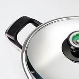 OPPAHA 100% AMC kompatible Topfgriffe mit Messinggewinde und Bakelit Verbrühungsschutz Set 2 Griffe