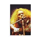 SECOLI Ian Anderson – Jethro Tull Art Leinwandposter High Definition Druck für Home Office Wall Art Deco 30 x 45 cm