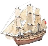Artesanía Latina - Holzmodellschiff – Britisches Handelsschiff, HMS Bounty - Modell 22810, Maßtab 1:48 - Modelle zu Bauen – Expertenniveau