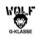 G-Klasse Wolf Bundeswehr Sticker Auto Aufkleber BW Oldtimer 15x14cm #A4485