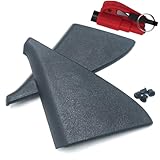 1Paar Verkleidung Dreieck Blende & Clip passend für VW GOLF JETTA GTI GLI MK2 1985–1992 Spiegel Abdeckung Ersetzen 191837993 191837994