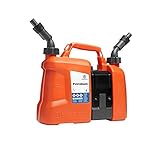 Husqvarna Kombikanister zwischen Kraftstoff und Öl abgestimmt 5 l 2.5 l