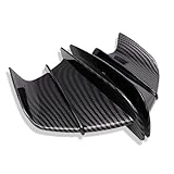 DAHJSD 1 Paar Motorcycle Winglets für Yamaha YFM 90 2009-2022 – Motorrad Winglets Seitenspoiler, Carbon Fiber Spoiler, Motorcycle Fixed Wing, Verkleidung Wings,B
