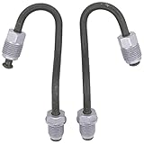 Doo Engy Bremsleitung Bremsleitungen Bremsrohr Bremsschlauch am Bremssattel Hinterachse hinten links und rechts für Golf 5 6 Plus Beetle 5C für Jetta für EOS für Scirocco für Touran 1T