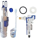 Ersatzteilset für Geberit Unterputz-Spülkasten UP100 (Delta), UP300, UP320, UP320Y und Sigma (Heberglocke, Korb, Dichtungen, Füllventil)