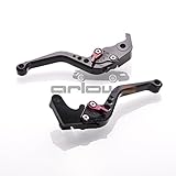 Arlows CNC Hebel Short Bremshebel Kupplungshebel Yamaha R1 RN22 2009-2014