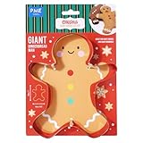 PME Riesiger Weihnachts-Keksausstecher, Lebkuchenmann (18cm / 7")