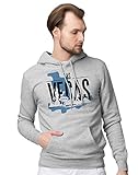BLAK TEE Herren Las Vegas USA Skyline Kapuzenpullover