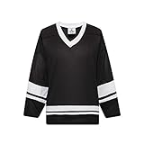EALER H400 Series Blank Ice Hockey Practice Jersey League Jersey for Men and Boys - Senior and Junior - Adult and Youth