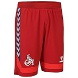 hummel 1.FCK 1. FC Köln Kinder Short Trainingsshort Kurze Hose 2024 Gr. 152 (DE/NL/SE/PL, Numerisch, 152, Regular, rot)