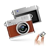 128 GB Vintage-Digitalkamera, 1080P FHD-Vlogging-Kamera mit 0,96-Zoll-Display, Tragbarer Micro-Video-Camcorder für Studienaufnahmen auf Reisen