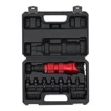 Nietzange Aufsatz Blindnietgerät Blindnietaufsatz Nieten, Electric Rivet Rivnut Nut Gun + Rivet Nut Adapter Attachment Tool M3-M6 Mandrel