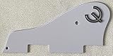 Plektrumschutz für Epiphone 1964 Casino & E Logo Style Gitarre Pickguard (3-lagig, weiß)