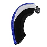 Golf Hybrid UT Club Rescue Headcover mit Nummernschild, Blau