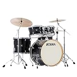 Tama CL52KR-TPB Superstar Classic Drumkit (5-teiliges Schlagzeug, 22" Bass Drum, Ahornkessel, lackierte Oberfläche, inkl. Hardware) Transparent Black Burst