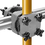 4smile Sonnenschirmhalter Balkongeländer – Schirmhalterung SunnyGuy, Solider Allrounder – Universelle Sonnenschirm Balkon Halterung für jeden Balkonschirm