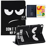 A-BEAUTY Hülle Kompatibel mit iPad Air 10,5 (3. Generation 2019) / iPad Pro 10,5 2017, Stoßfeste Schutzhülle mit Stifthalter, Auto Schlafen/Wachen, Don't Touch Me