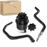 Frankberg 1x Ausgleichsbehälter+2x Hydraulikschlauch für 5er E39 5er Touring E39 520i 523i 525i 528i 530i 7er E38 728i iL 2.0L 2.2L 2.5L 2.8L 3.0L 1995-2004