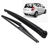 FanPaYY Heckscheibenwischer Set für W169, Heckscheibe Scheibenwischer Arm & Blatt, Heckwischerarm Wischerarm Wischerblatt für Mercedes A-Class W169 2004-2012