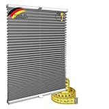 Gardinen21 Konfigurieren Sie Ihr eigenes Plissee mit Bohren Maßgefertigt für Türen & Fenster | Sonnenschutz und Blickdichte Rollos