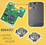 MICROTASTER SCHLÜSSEL TASTER CARD KARTE 2 STÜCK RENAULT LAGUNA ESPACE (MP01)
