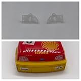 GP33 - Greenhills Headlamp Lens Pair for Scalextric Ford Fiesta XR2i - 1.32 Scale - New