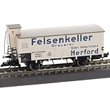 Tillig 17924 Kühlwagen Felsenkeller Brauerei Herford, eingestellt bei der DRG, Ep. II