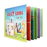 Montessori Quiet Book, Interactive Busy Book, Ruhiges Buch Montessori for Toddlers, Puzzle Buch Pädagogisches Spielzeug, Kinder Vorschule Rätselbuch Spielzeugbuch für Kinder ab 2 Jahre (Nummer)