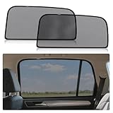 ZATOOTO Auto Sonnenschutz Seitenscheibe des VW Touran 2016-2024, Schützt vor Sonneneinstrahlung und UV-Strahlen, Magnetisch Befestigbar und Faltbar