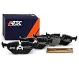 ATEC Germany Bremsbelagsatz Hinterachse, Bremsbeläge Bremsklötze hinten, 4 Stück, Kompatibel mit BMW 3er(E36) (E46), Z1 (E36), Z3 (E36), Z4 (E86) (E85); MG MG ZT, ROVER 75 (RJ), SAAB 9-5 (YS3E)