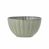 Bloomingville Latina Schale D9xH5, 165 ml– Steingut – Robuste Keramikschüssel für Salate, Obst & Deko – Spülmaschinen- & Mikrowellengeeignet