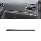 Carbonfaser Interior Schutz Abdeckung, Inner Sticker Ästhetische Dekoration für für VW GOLF 7 2014-2020, Auto Trim Tuning Accessoires (Handschuhfach)