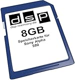 8GB Speicherkarte für Sony Alpha 580