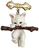 Brosche, Persönlichkeits-Frauen-Brosche, niedliche Abzeichen-Stifte, Cartoon-Design-Rucksack-Stifte, hält eine AST-Katzen-Brosche, 3D-Katzen-Brosche Nettes Design