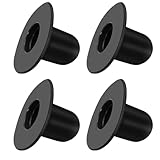 4 Stück Pool Stopfen, Pool Verschlussstopfen Pool Verschlusskappe, Abdeckung Pool Plug, Ablassstopfen, Filter Pumps Winterstopfen Pool Swimming Pool Zubehör, für Bestway IntexPools (Schwarz