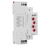 Nikou Zyklus-Timer-Relais-LED-Anzeige AC 230 V GRT8-S1 Multifunktionale Zyklus Zeitrelais für Industrieanlagen, Lichtsteuerung