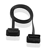 SIENOC OBD-II OBD2 16Pin Stecker Verlängerung Kabel Stecker auf Buchse Verlängerungskabel Diagnostic- Extender 95cm (1PC)