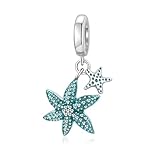 LANBEIDE Seestern Charms für Pandora Charms, 925er Sterlingsilber Beads, Tier Beads für Pandora Armband, Geschenke für Frauen
