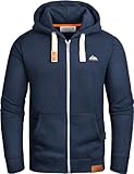 Grin&Bear Herren Kapuzenpullover Navy, XL, GEC022