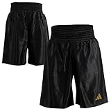 adidas Satin-Box-Trainings-Sparring-Shorts, für Kinder, Erwachsene, Männer, Frauen, MMA, Fitness, Kickboxen, allgemeine Fitness-Kleidung