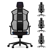 RECARO AER Essential – Ergonomischer Gaming Chair | Premium-Polsterschaum | ideal auch als Bürostuhl oder Schreibtischstuhl | individuell einstellbar | 150 Kg – Royal Blue